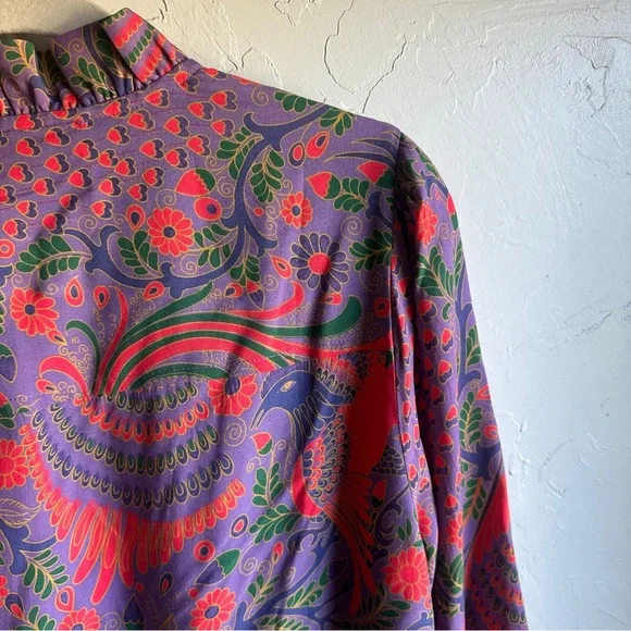 Tuckernuck Peacock Gwyneth 100% Bamboo Dress with Pockets Resortwear Sz M - Picture 7 of 16